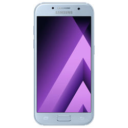 Samsung Galaxy A3 Smartphone (2017), Android, 4.7, 4G LTE, SIM Free, 16GB Blue Mist